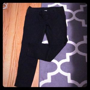 Black maternity pants